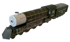 RXR Models 4-6-2 Series - Black (HO Scale)