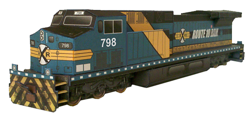 Image of the RXR HO Scale AC Road Switcher